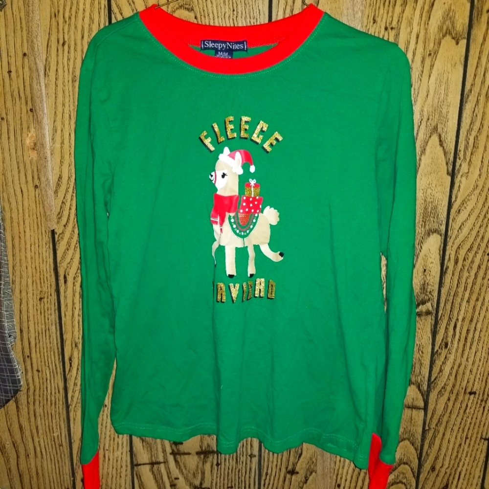Sleepynites fleece Nevida Christmas long sleeve